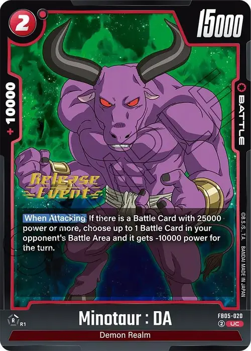 Minotaur : DA card art