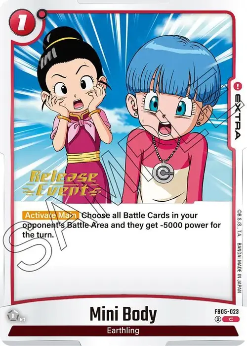 Mini Body card art