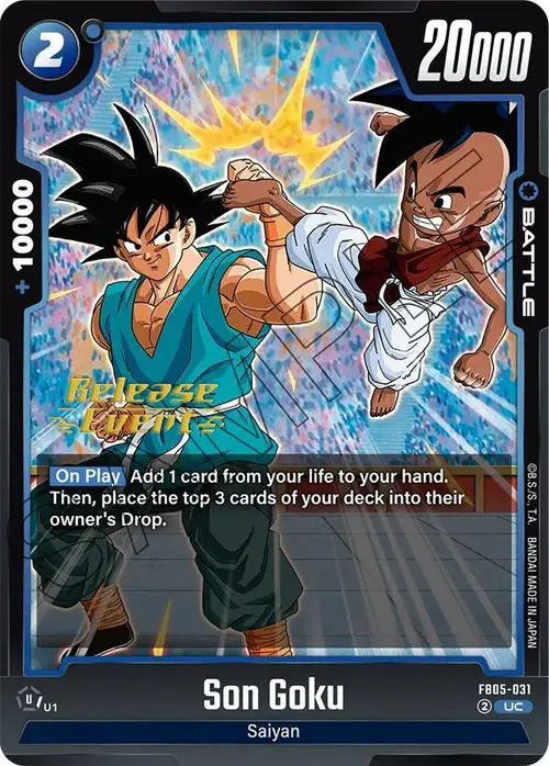 Son Goku card art
