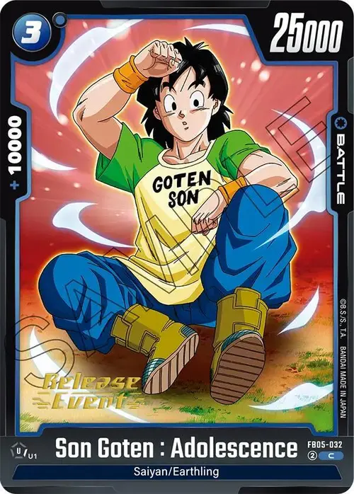 Son Goten : Adolescence card art