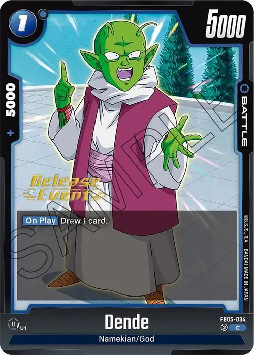 Dende card art