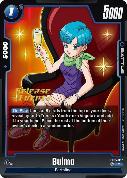 Bulma card art
