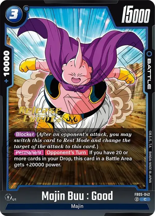 Majin Buu : Good card art