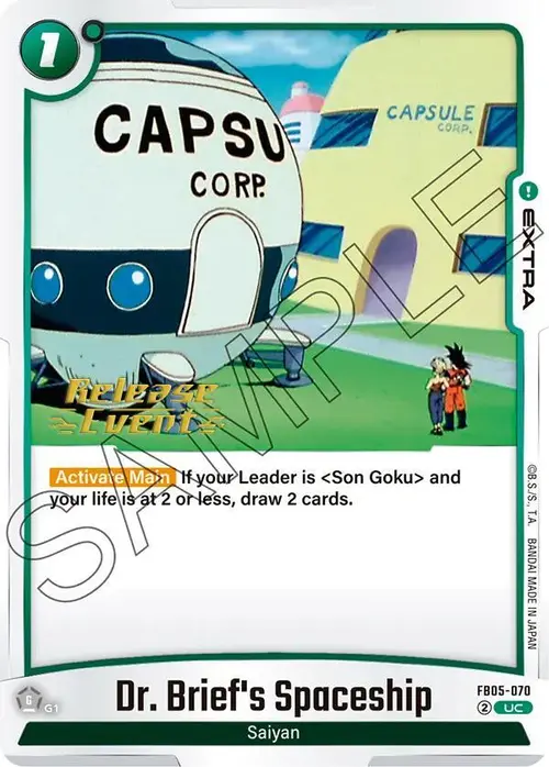 Dr. Brief's Spaceship card art