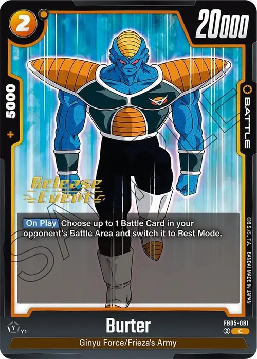 Burter card art