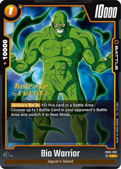 Bio Warrior card art