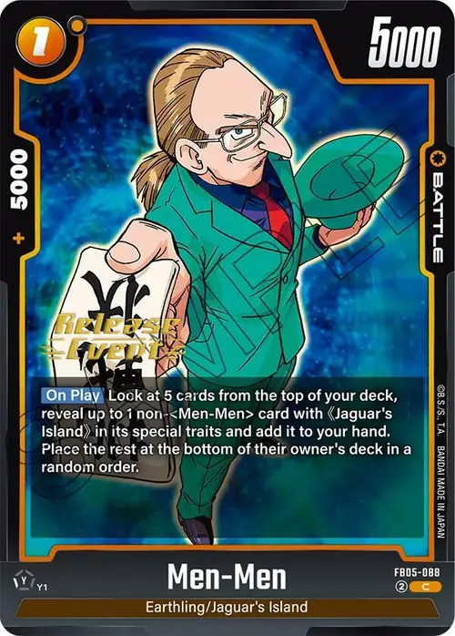 Men-Men card art