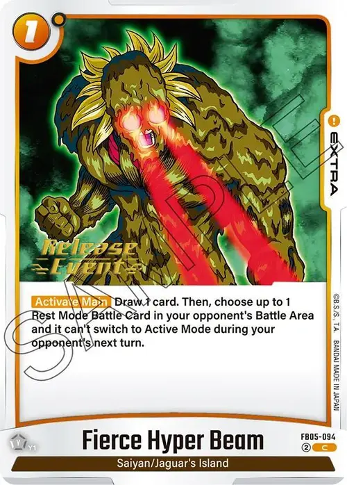 Fierce Hyper Beam card art