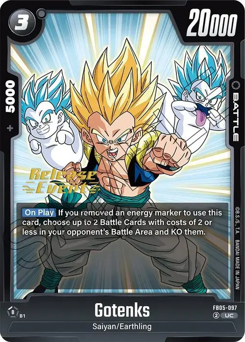 Gotenks card art