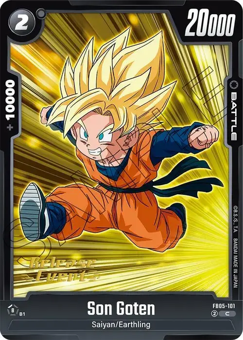 Son Goten card art