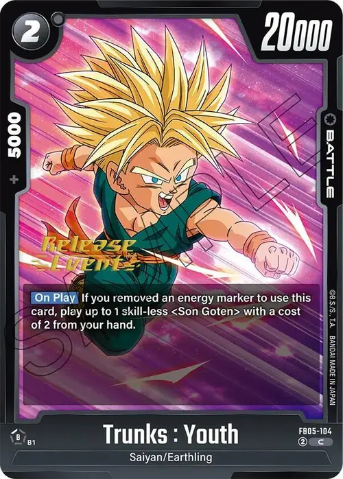 Trunks : Youth card art