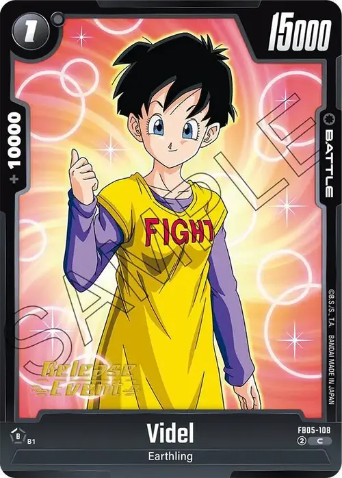 Videl card art