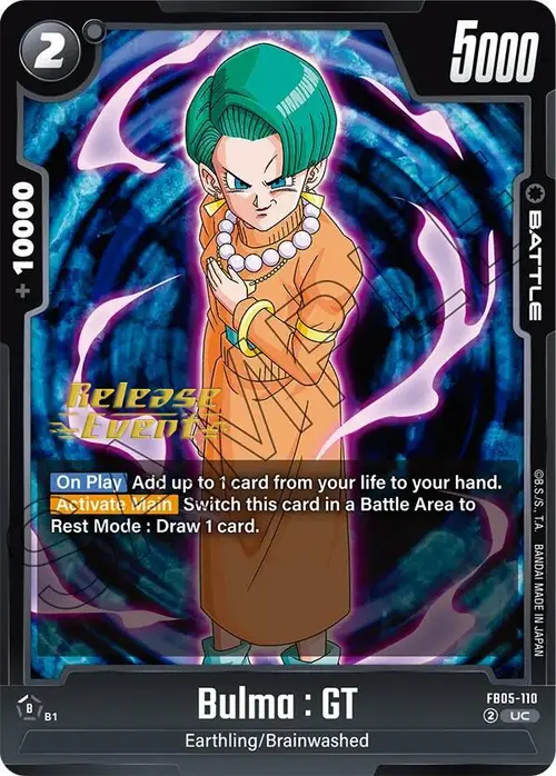 Bulma : GT card art