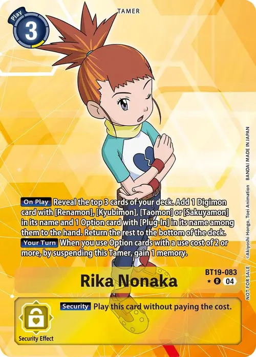 Rika Nonaka (Release Special Booster 2.5: Box Promotion Pack) card art