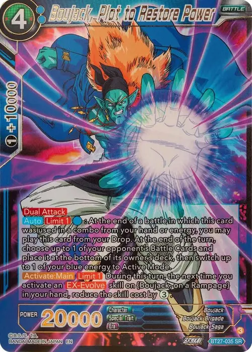 Boujack, Plot to Restore Power card art