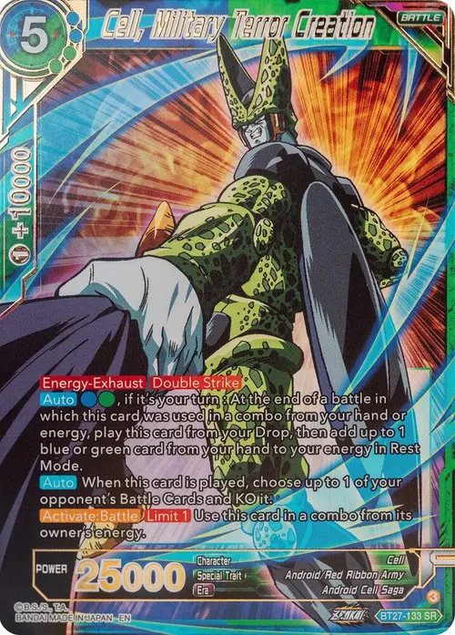 Cell, Military Terror Creation card art