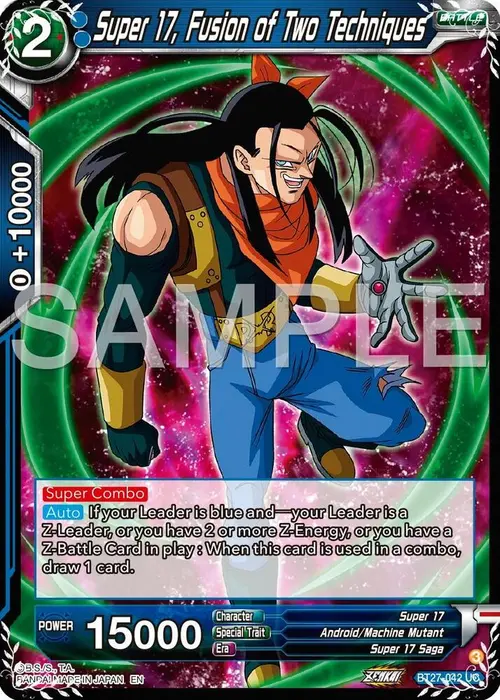 Super 17, Fusion of Two Techniques card art
