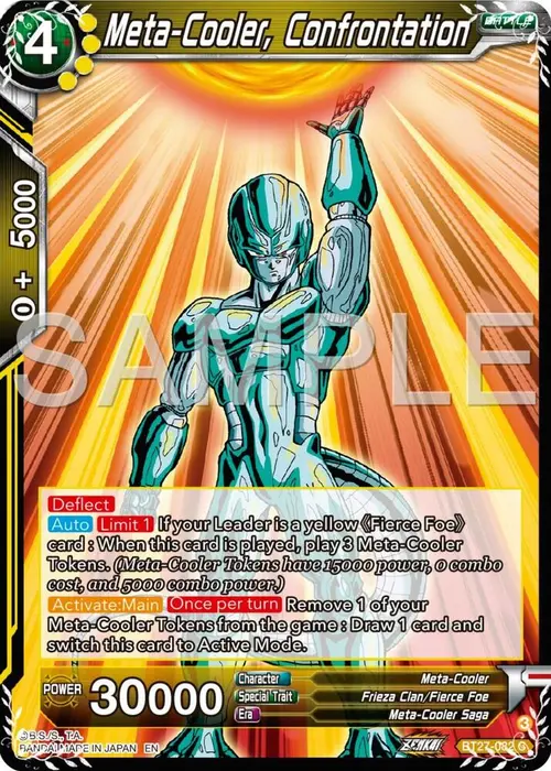 Meta-Cooler, Confrontation card art