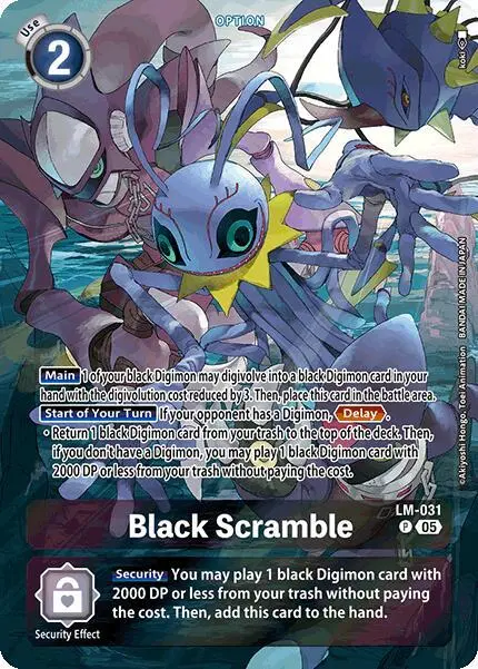 Black Scramble (Alternate Art) card art