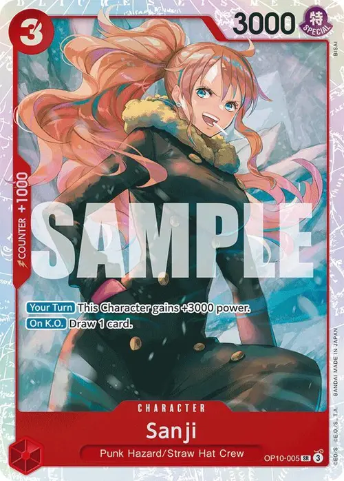 Sanji card art