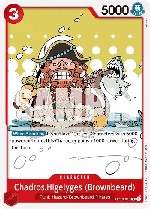 Chadros.Higelyges (Brownbeard) card art