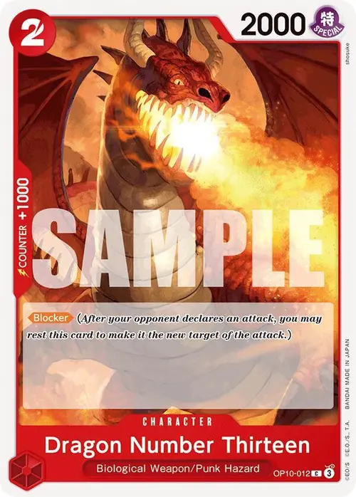 Dragon Number Thirteen card art