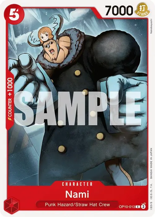 Nami (013) card art