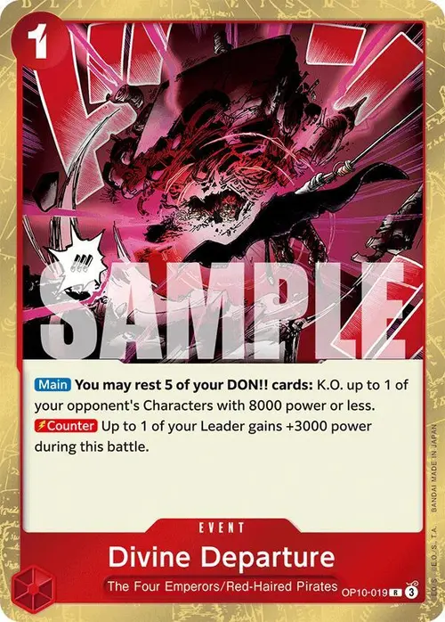 Divine Departure card art