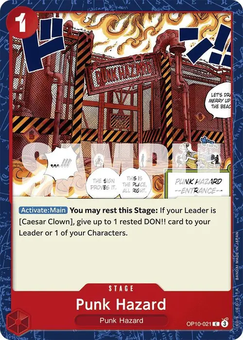 Punk Hazard card art