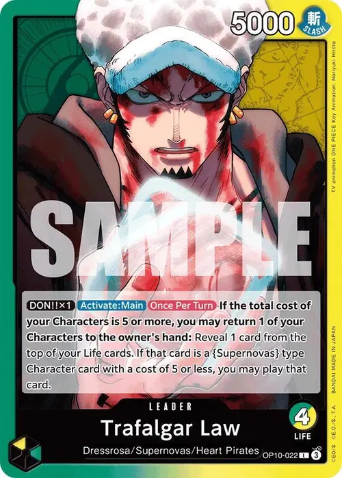 Trafalgar Law (022) card art