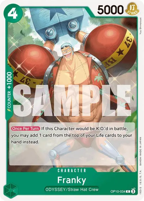 Franky (034) card art