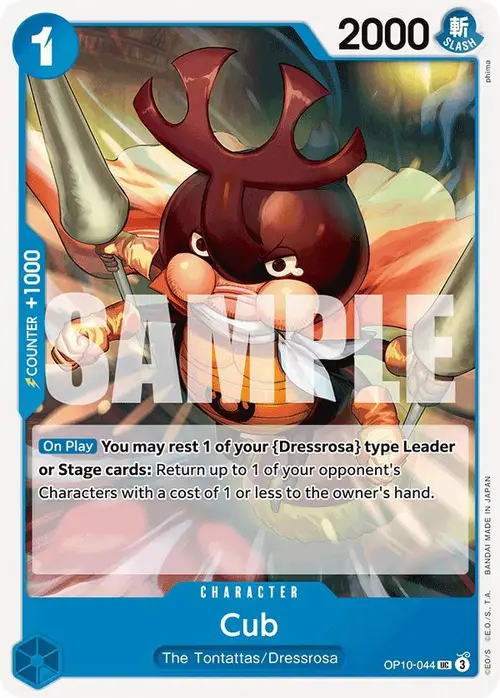 Cub card art