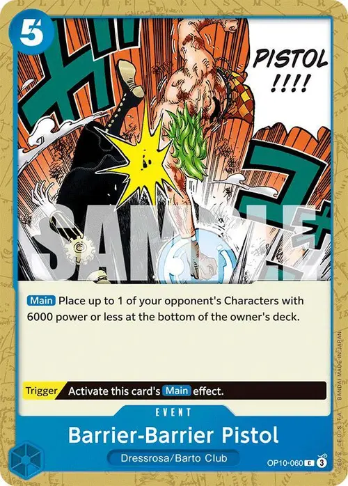 Barrier-Barrier Pistol card art