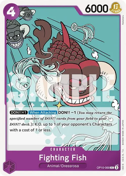 Fighting Fish card art