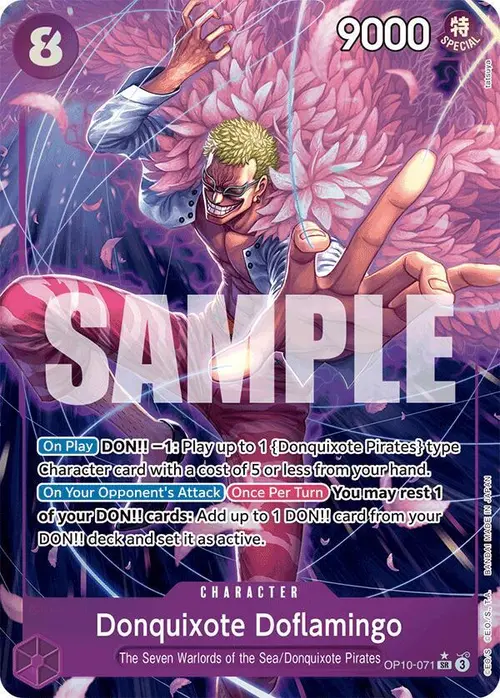Donquixote Doflamingo (Parallel) card art