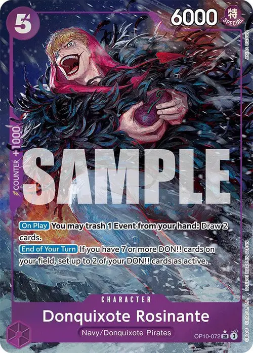 Donquixote Rosinante (Parallel) card art