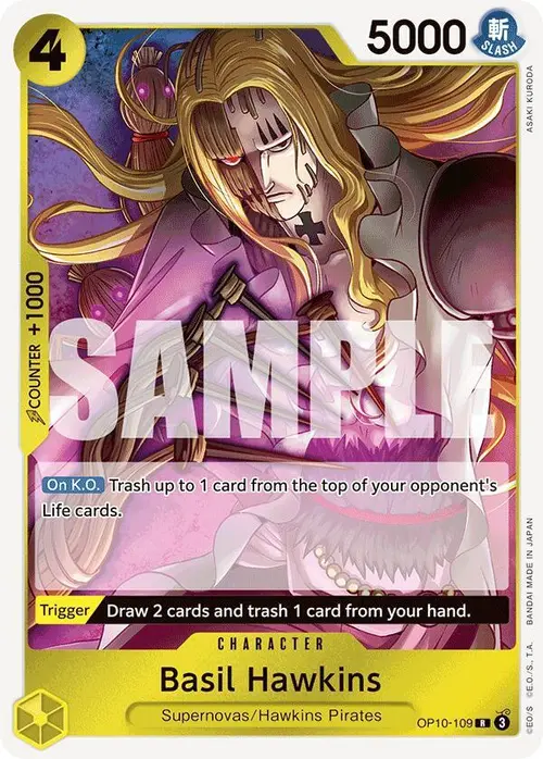 Basil Hawkins card art