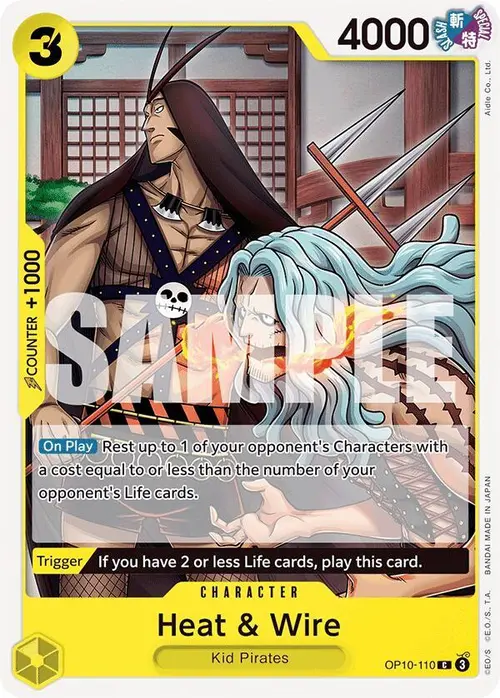 Heat & Wire card art