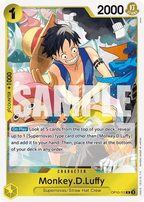 Monkey.D.Luffy (111) card art