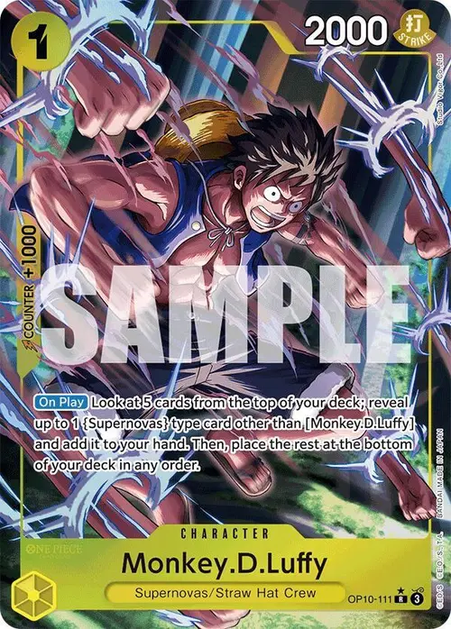 Monkey.D.Luffy (111) (Parallel) card art