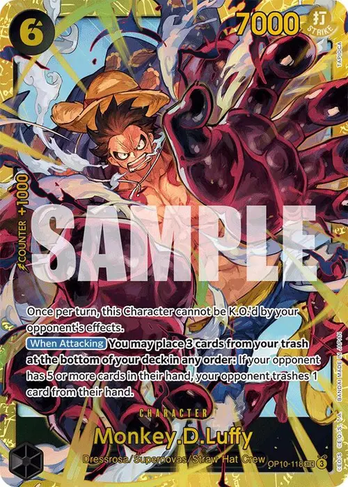 Monkey.D.Luffy (118) card art