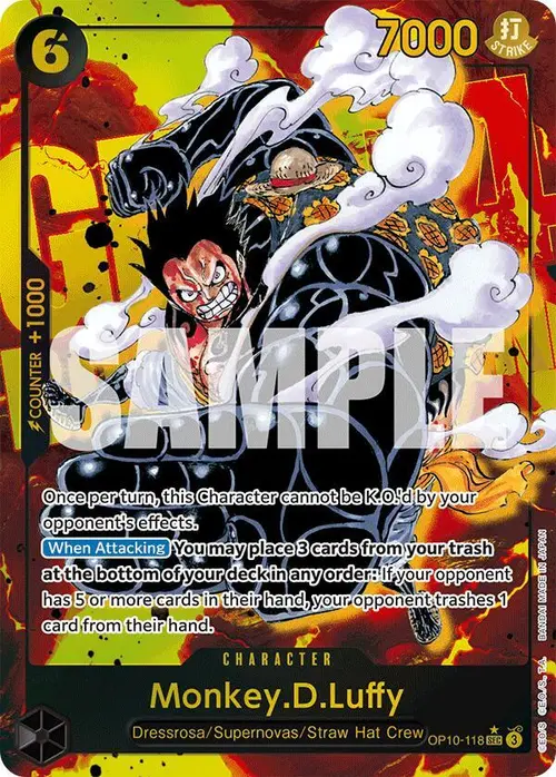 Monkey.D.Luffy (118) (Parallel) card art