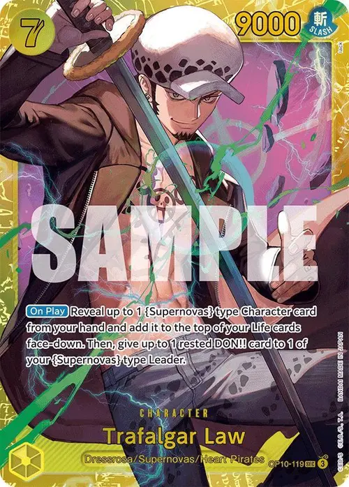 Trafalgar Law (119) card art