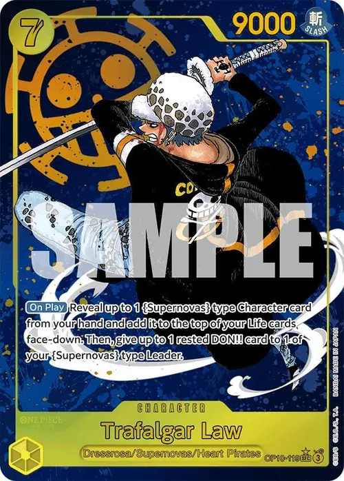 Trafalgar Law (119) (Parallel) card art