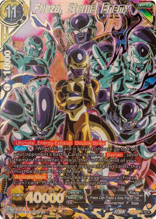 Frieza, Eternal Enemy card art