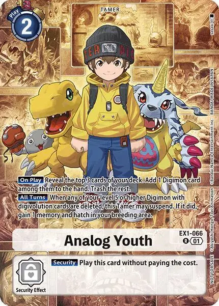 Analog Youth (Limited Card Pack) card art
