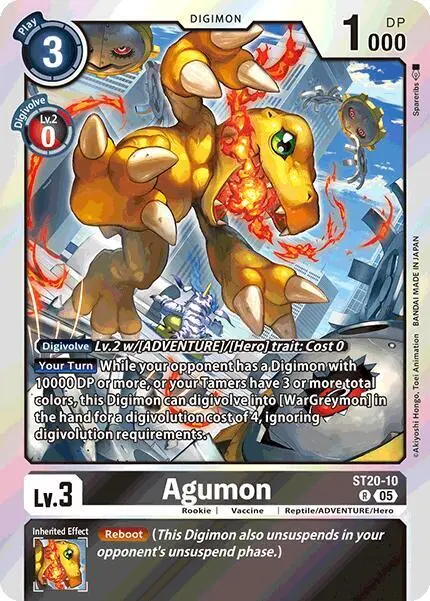 Agumon card art