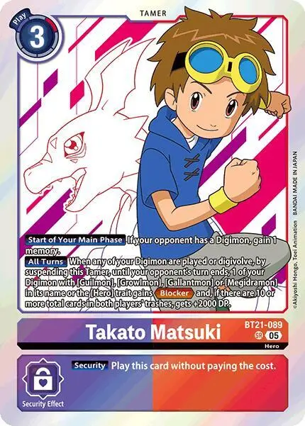 Takato Matsuki card art