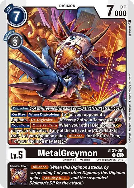 MetalGreymon card art