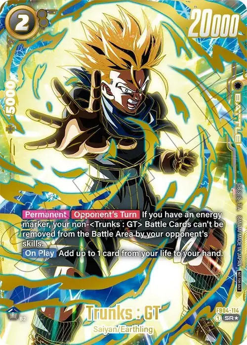 Trunks : GT card art